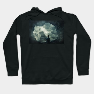 escape from the dark cave Hoodie